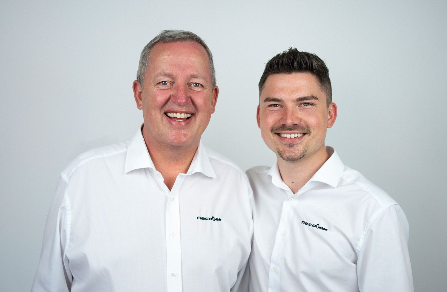 Klaus Holzmann und Leo Klafschinski, Geschäftsführung bei Necotek IT-Systemhaus